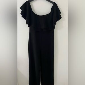 Fashion Nova Black Jumpsuit, Size: 2XL